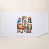 Serviette De Plage Vibes d'automne Vibes d'automne (Devant)
