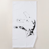 Serviette De Plage Vibes de sieste estivale (Devant)