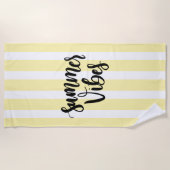Serviette De Plage Vibes d'été (Devant)