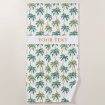 Vibes d'été Motif Palms Personnalisées
