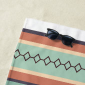 Serviette De Plage Vibes d'été : Une escapade côtière (En situation)