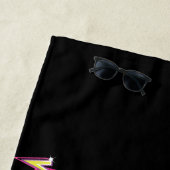 Serviette De Plage Vibes Retro, Hip hop des années 90, m'a fait (En situation)