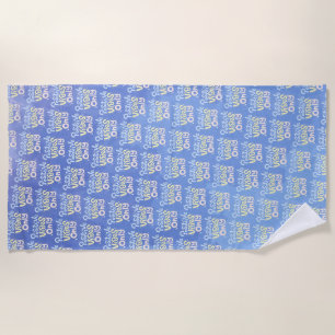 Serviette De Plage Vibrations Positives Seulement