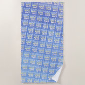 Serviette De Plage Vibrations Positives Seulement (Devant)
