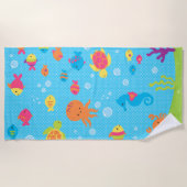 Serviette De Plage Vie maritime (Devant)