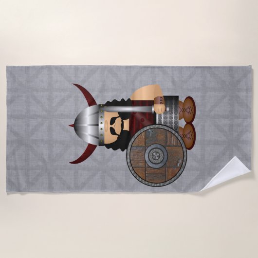 Serviette De Plage Viking Beach Towel (Devant)