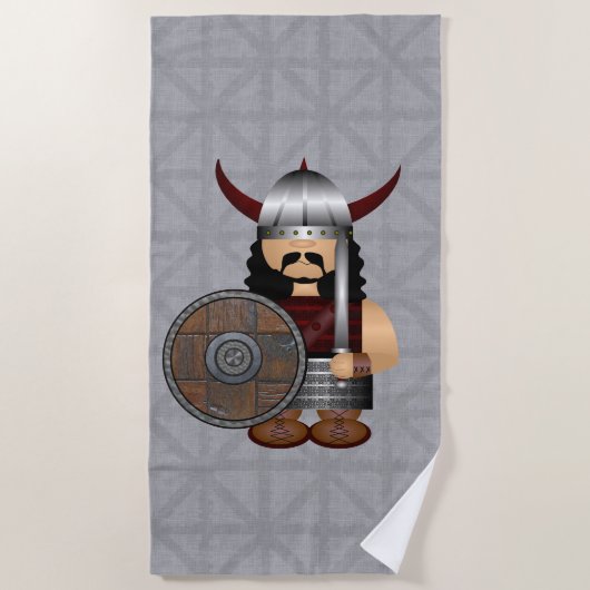 Serviette De Plage Viking Beach Towel (Devant)