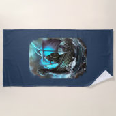 Serviette De Plage Vikings (Devant)