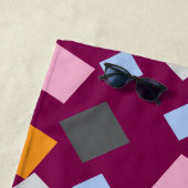 Serviette De Plage Vin Impérial (En situation)