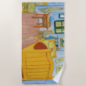 Serviette De Plage Vincent Van Gogh - Chambre de Vincent à Arles (Devant)