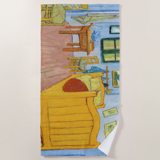 Serviette De Plage Vincent Van Gogh - Chambre de Vincent à Arles (Devant)
