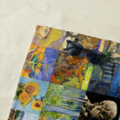 Serviette De Plage Vincent van Gogh - chefs-d'oeuvre Mosaic Patchwork (En situation)