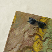 Serviette De Plage Vincent van Gogh - Femmes cueillette d'olives (En situation)
