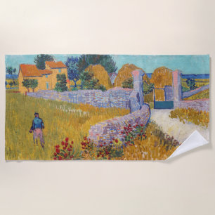 Serviette De Plage Vincent van Gogh - Ferme en Provence