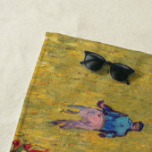 Serviette De Plage Vincent van Gogh - Ferme en Provence (En situation)
