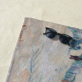 Serviette De Plage Vincent van Gogh - Impasse des Deux Frères (En situation)