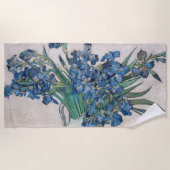 Serviette De Plage Vincent van Gogh - Irises (Devant)