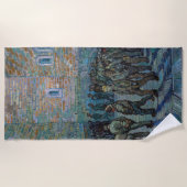 Serviette De Plage Vincent van Gogh - La cour de la prison (Devant)