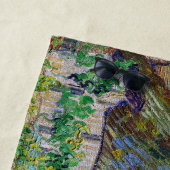 Serviette De Plage Vincent van Gogh - Maisons à Auvers (En situation)