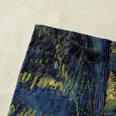 Serviette De Plage Vincent van Gogh - Nuit étoilée sur le Rhône (En situation)