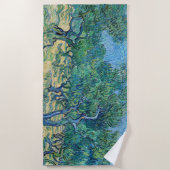 Serviette De Plage Vincent van Gogh - Olive Grove (Devant)