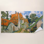 Serviette De Plage Vincent van Gogh - Rue à Auvers-sur-Oise (Devant)