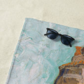 Serviette De Plage Vincent van Gogh - The Old Mill (En situation)