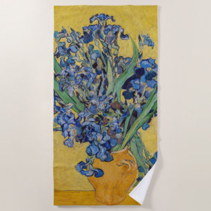 Serviette De Plage Vincent van Gogh - Vase avec iris