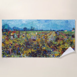 Serviette De Plage Vincent van Gogh - Vignoble vert