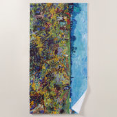 Serviette De Plage Vincent van Gogh - Vignoble vert (Devant)