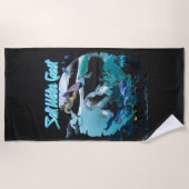 Serviette De Plage Vintage Beach Coast Snorkeling (Devant)