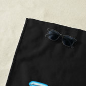Serviette De Plage Vintage Beach Coast Snorkeling (En situation)