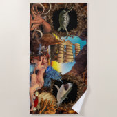 Serviette De Plage Vintage Beach Trip (Devant)