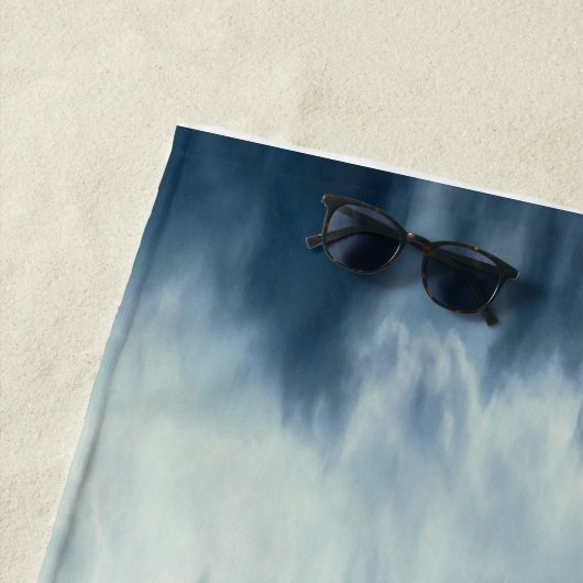 Serviette De Plage Vintage Poseidon (En situation)