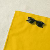 Serviette De Plage Visage Avec Des Larmes De Joie (En situation)