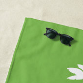 Serviette De Plage Visage de plage au repos (En situation)