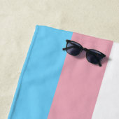 Serviette De Plage Visibilité du drapeau de fierté transgenre de Slip (En situation)