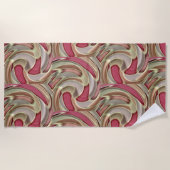 Serviette De Plage Vitesse vive (Devant)