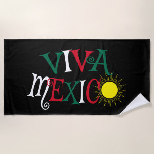 Serviette De Plage Viva Mexico
