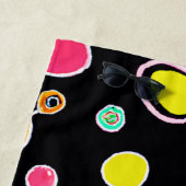 Serviette De Plage Vivid Neon Motif fruité (En situation)