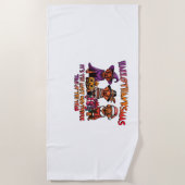 Serviette De Plage Vizsla Halloween Thanksgiving Noël Classique T- (Devant)