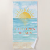 Serviette De Plage Voici le Sun Beach Towel (Devant)