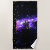 Serviette De Plage Voie Lactée Magique (Devant)