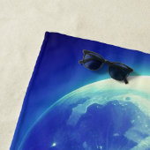 Serviette De Plage Voile au clair de lune (En situation)