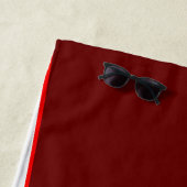 Serviette De Plage Voiture classique 1954 (En situation)