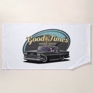 Serviette De Plage Voiture personnalisée pour les bonnes périodes