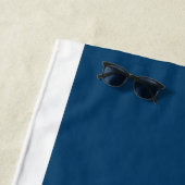 Serviette De Plage Voitures classiques des années cinquante (En situation)