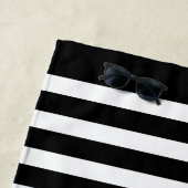 Serviette De Plage Voitures d'Ancres nautiques Pagaies Nom du capitai (En situation)