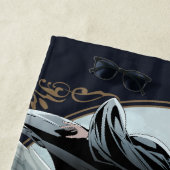 Serviette De Plage Vol Anime HARRY POTTER™ avec Buckbeak (En situation)