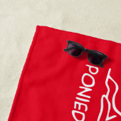 Serviette De Plage Volution de la bière (En situation)